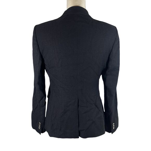 Tagliatore J-Alicya Black Double Breasted Blazer Jacket Made in Italy Size 44 - Picture 3 of 9